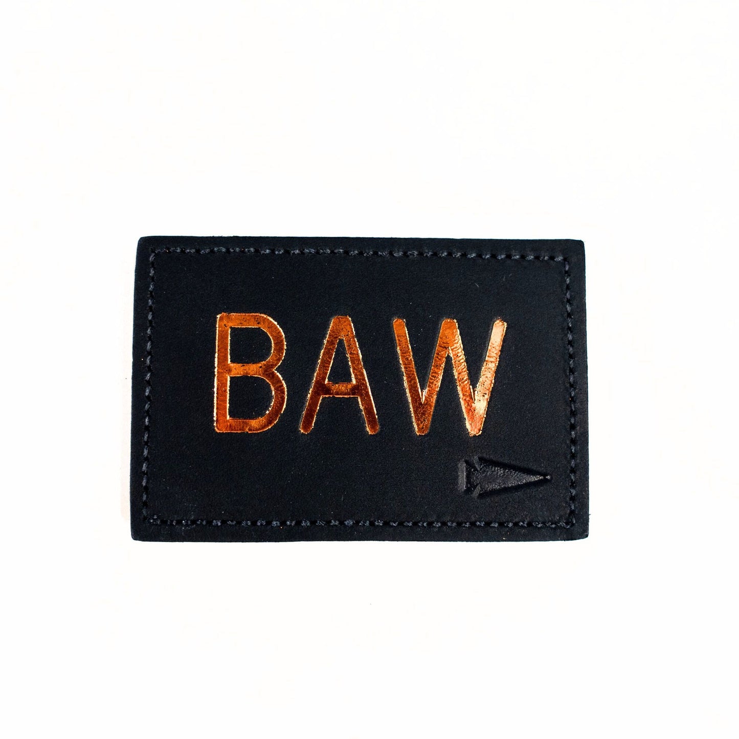 Patch  - Custom Leather Monogram