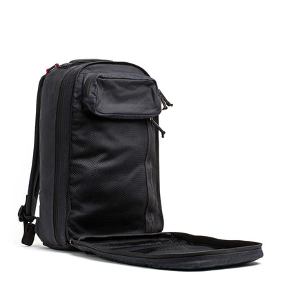 Double Compartment Bullet Ruck - Heritage Waxed Canvas - 18L