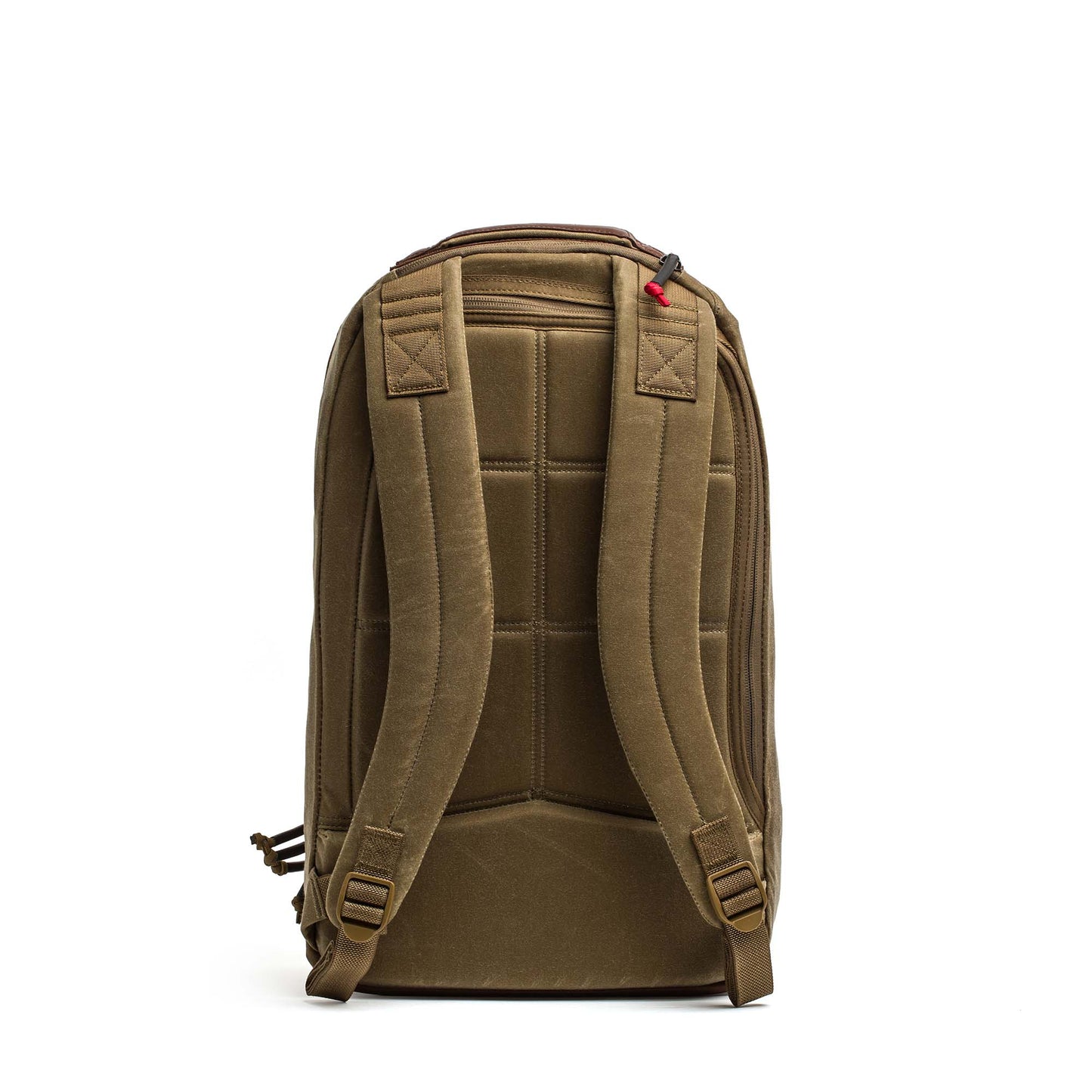 Double Compartment Bullet Ruck - Heritage Waxed Canvas - 18L