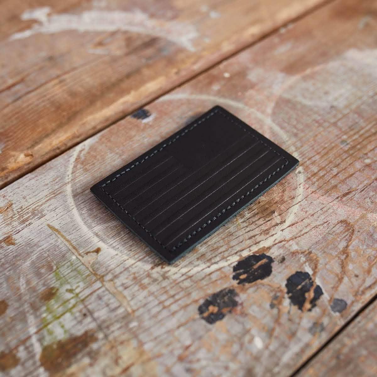 Patch - Leather Reverse Flag