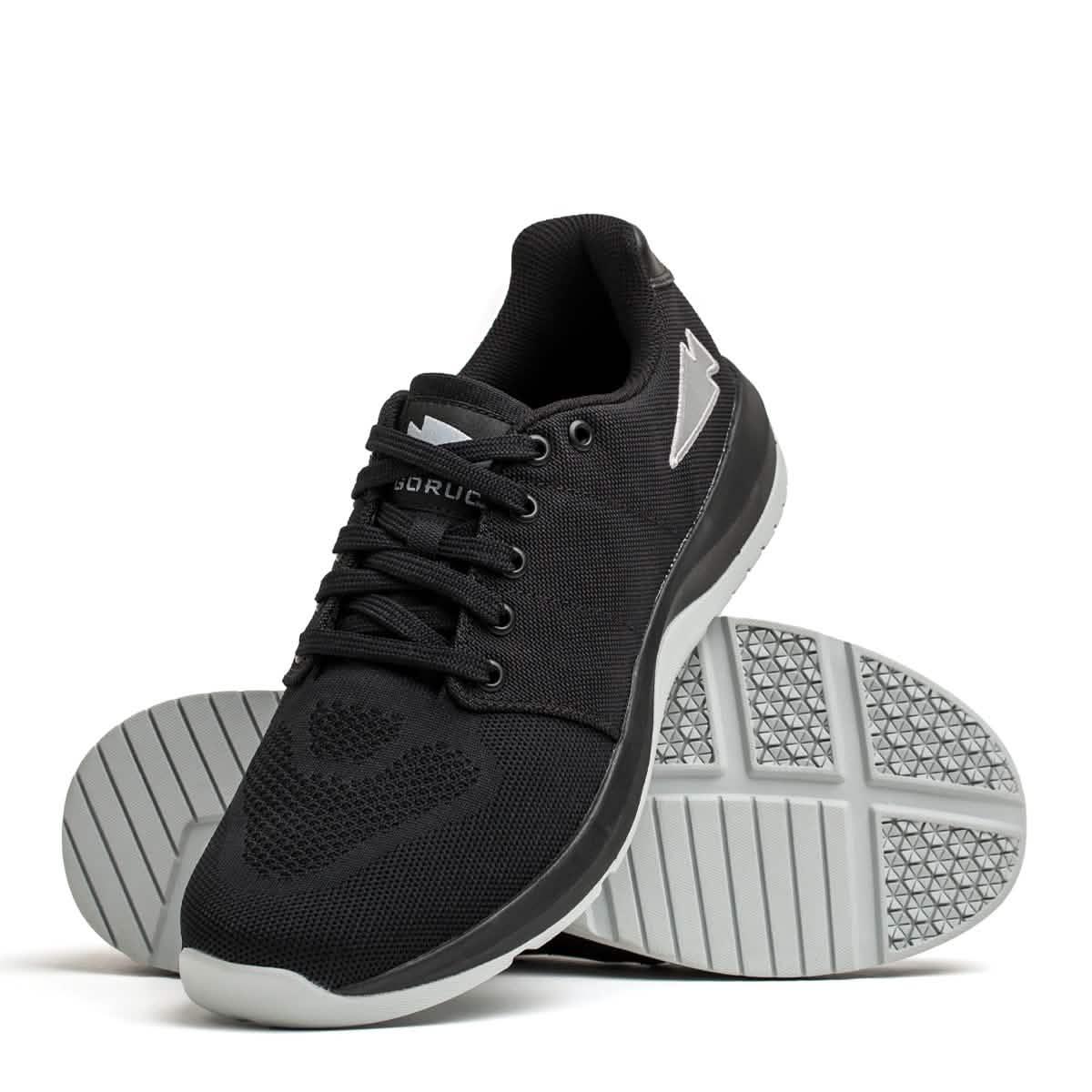 Women's Ballistic Trainers - Black + Glacier Grey