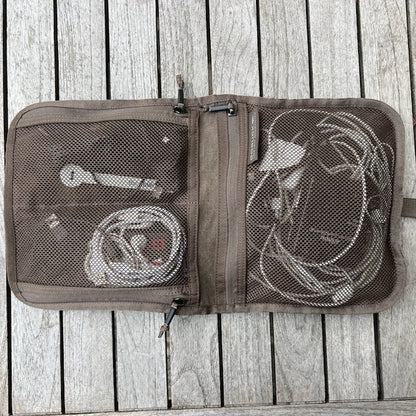 Wire Dopp - Waxed Canvas