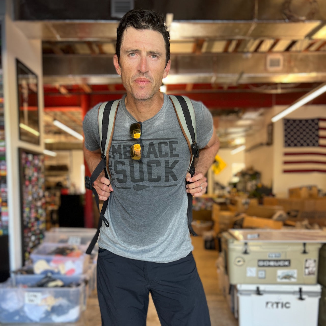 Embrace the Suck Tee - Tri-BlendX