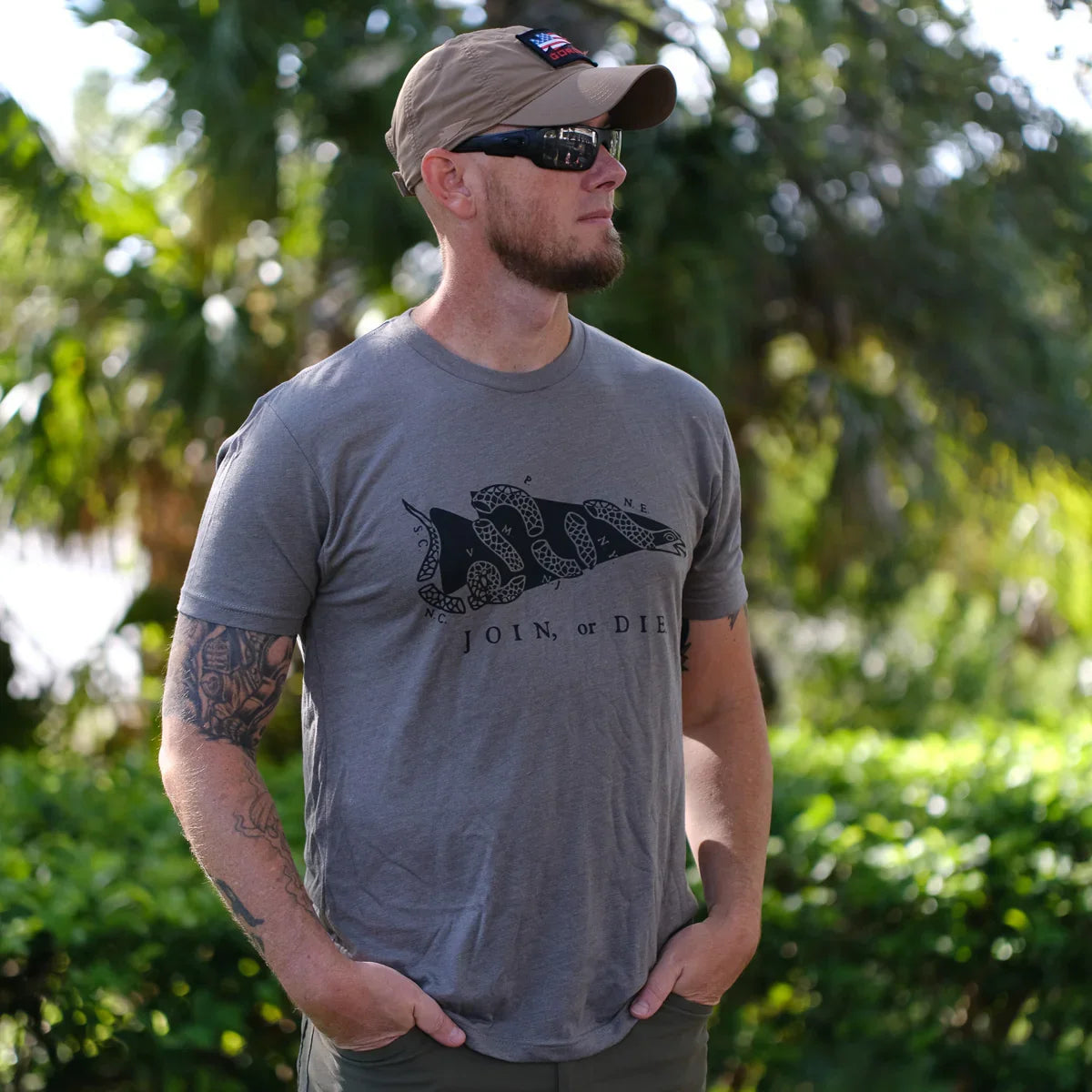 Join or Die Tee - Tri-Blend