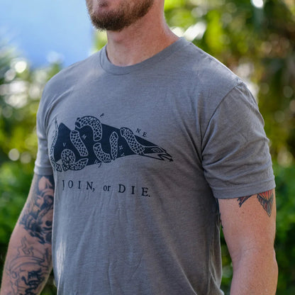Join or Die Tee - Tri-Blend
