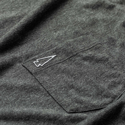 Men's Long Sleeve Pocket Tee - Tri-BlendX