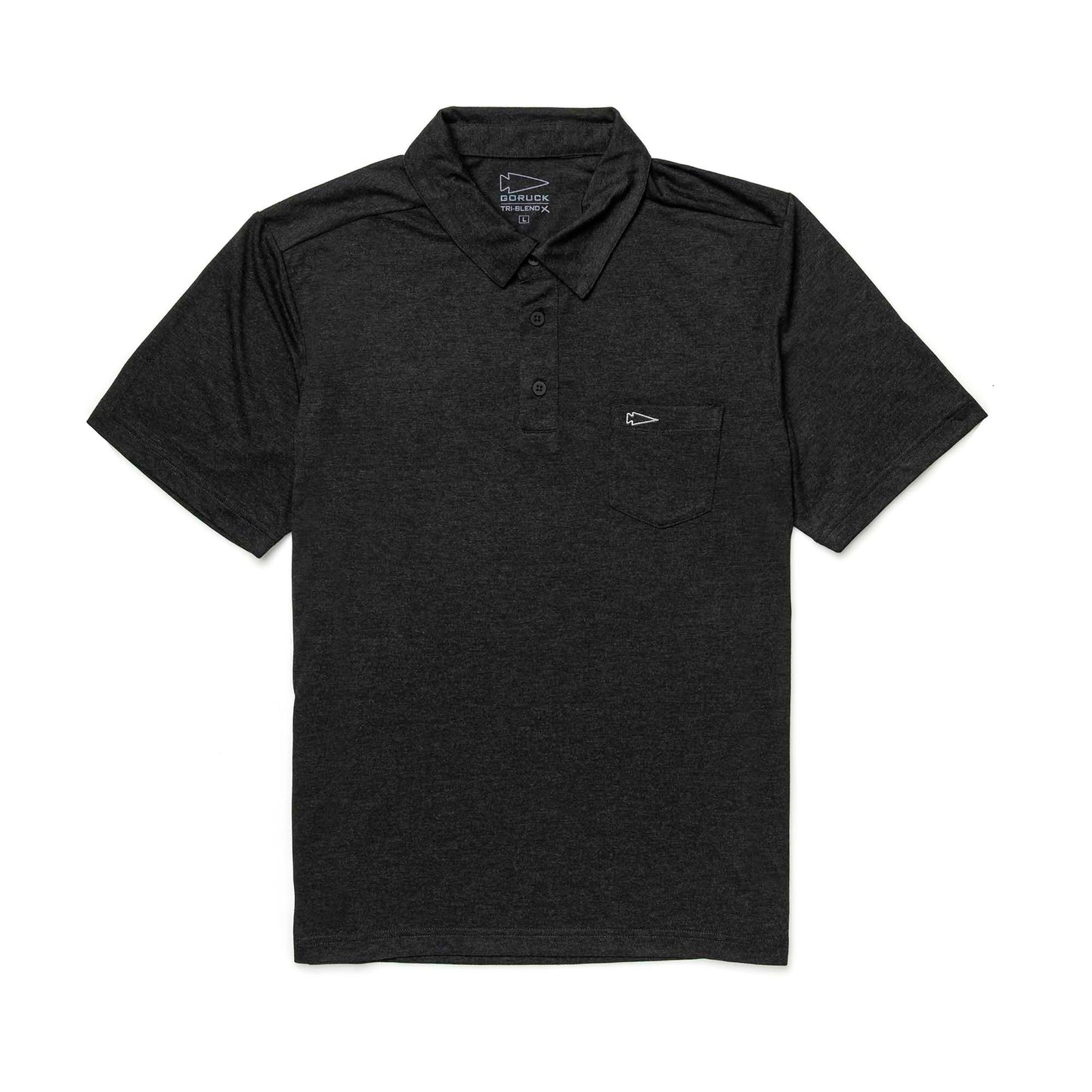 Men's Polo with Pocket - Tri-BlendX