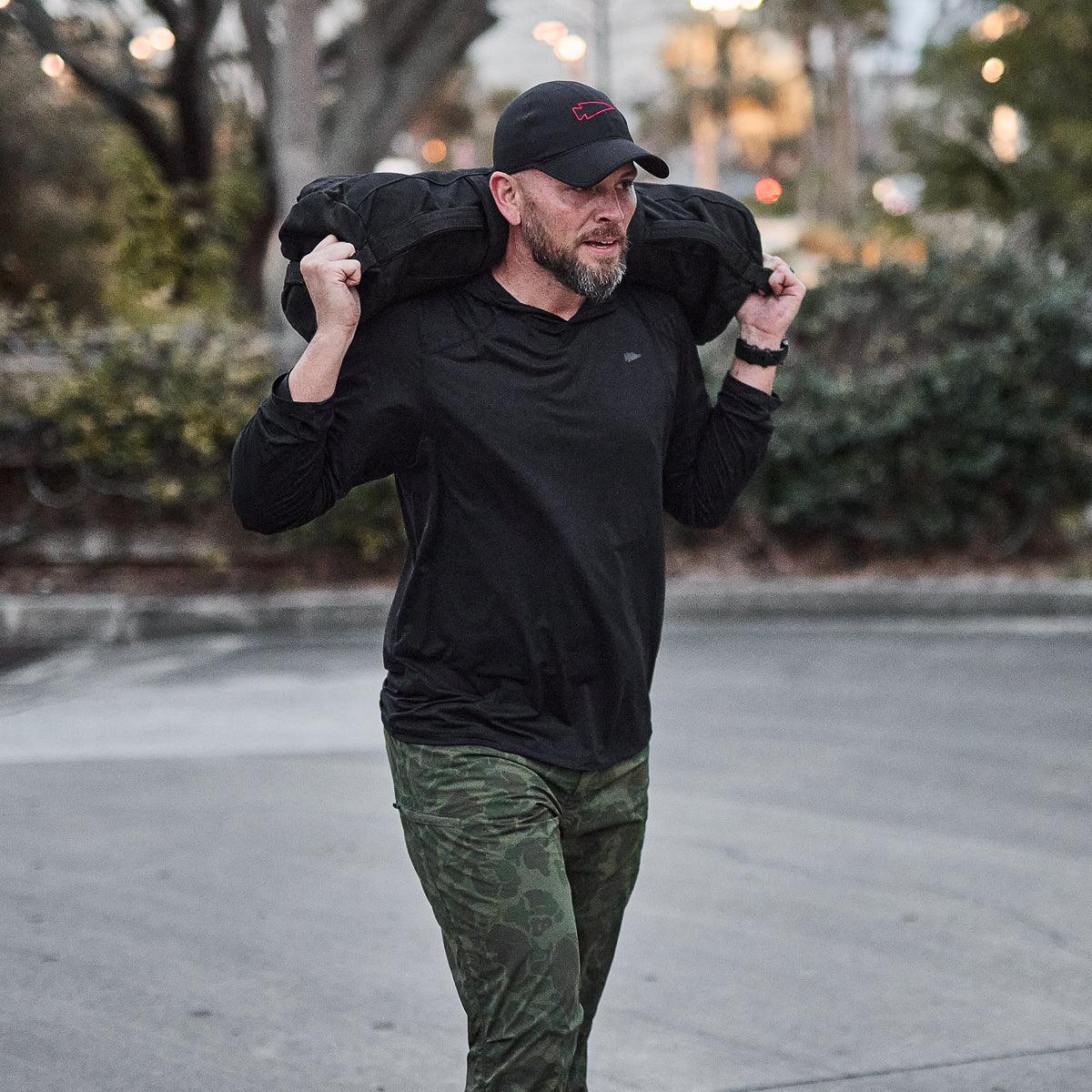 Men's USA Sun Hoodie - ToughMesh