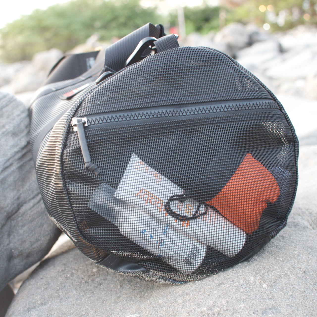 Mesh Duffel Bag