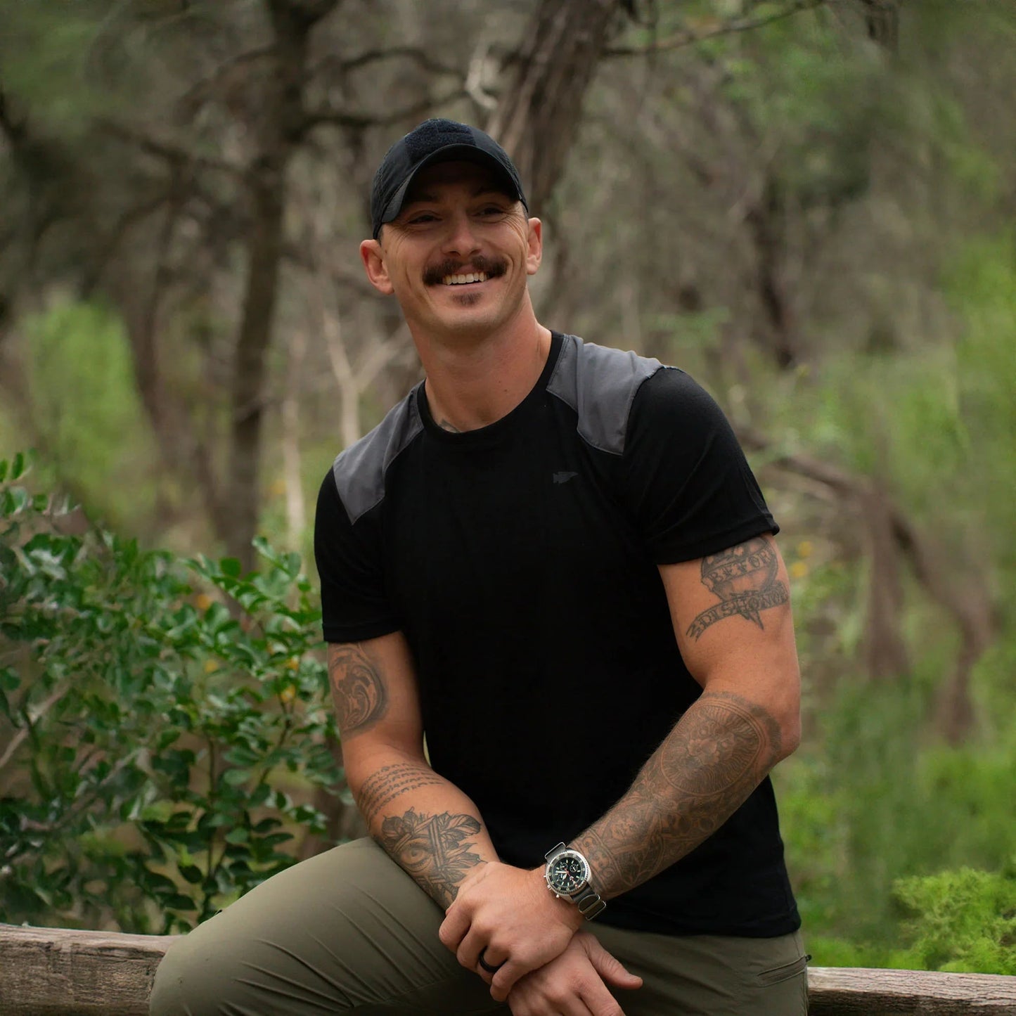 Men’s Commando Tee - Merino Wool