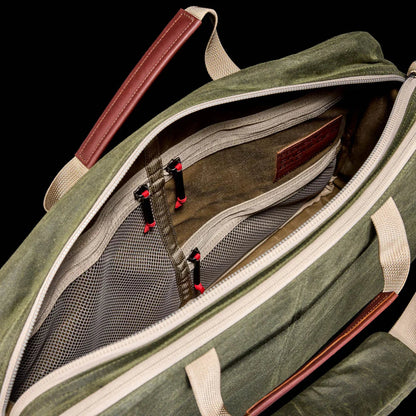 Shoulder Bag - Waxed Canvas