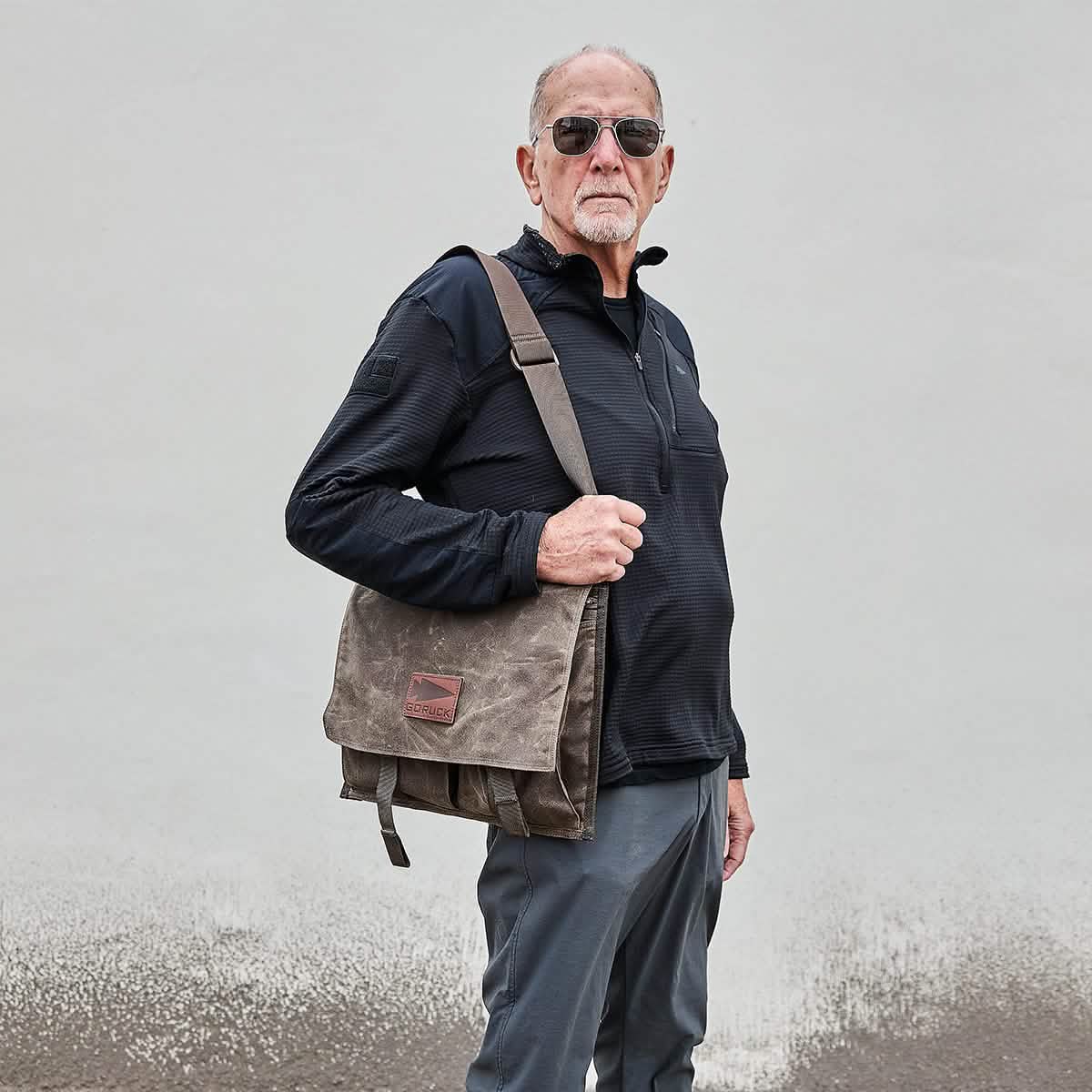 Waxed Canvas Claymore Sling Bag